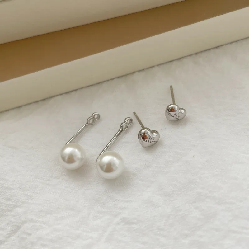 2323 S925 Silver Earrings Women's-4