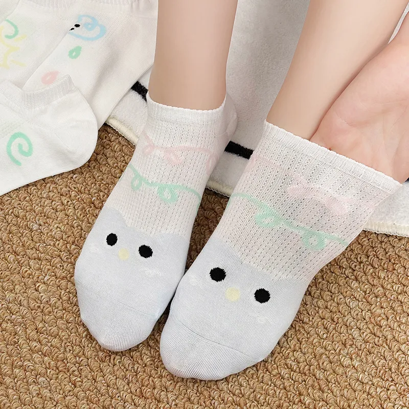 2323 Mid Calf Socks Women's 5 Pack-3