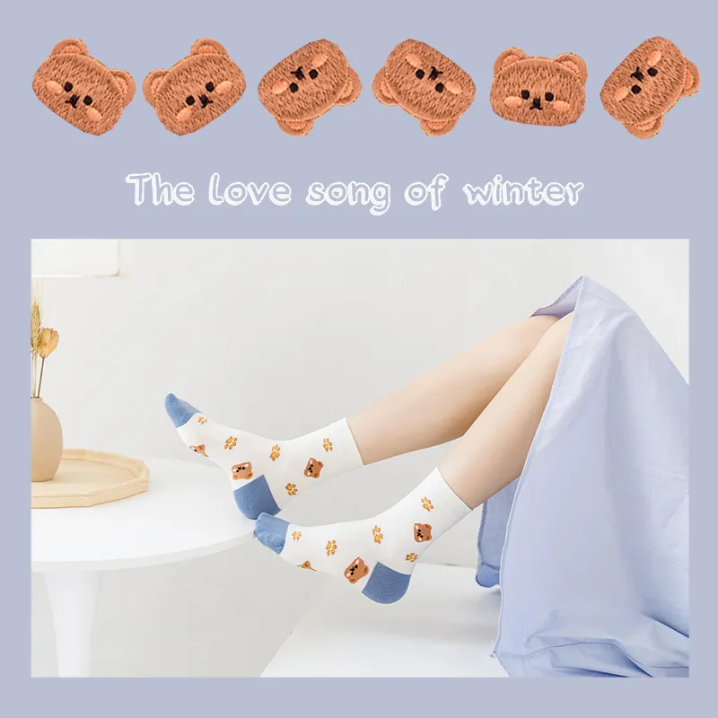 2323 Women's Mid-Calf Socks-1