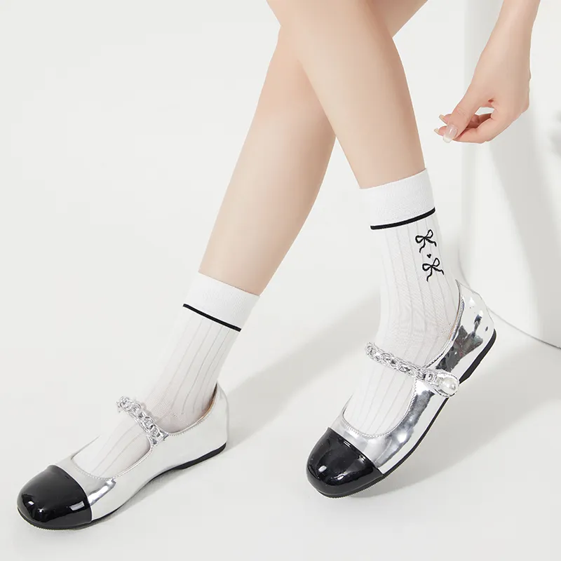 2323 Mid Calf Socks Women's 5 Pack-2