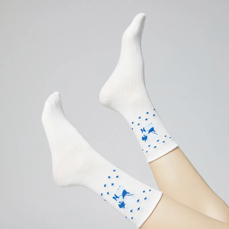 2323 Mid Calf Socks Women's 3 Pack-5