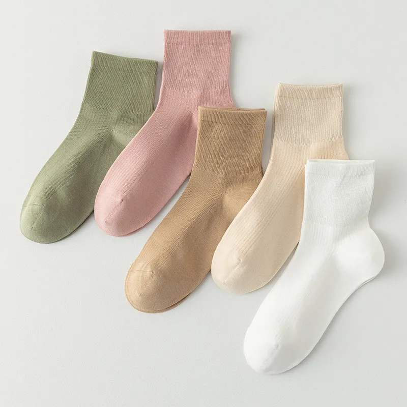 2323 Mid Calf Socks Women's Combo Set-2
