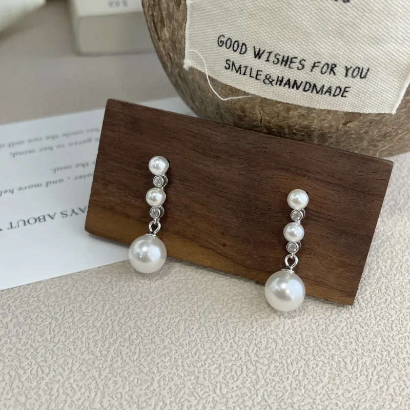2323 S925 Silver Earrings Women's-5