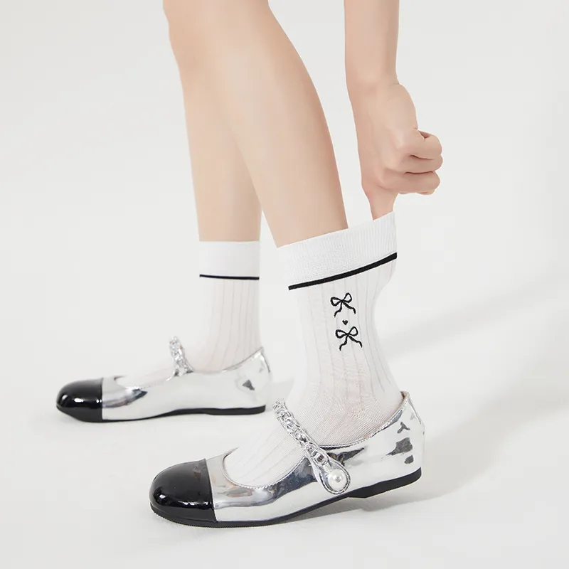 2323 Mid Calf Socks Women's 5 Pack-4