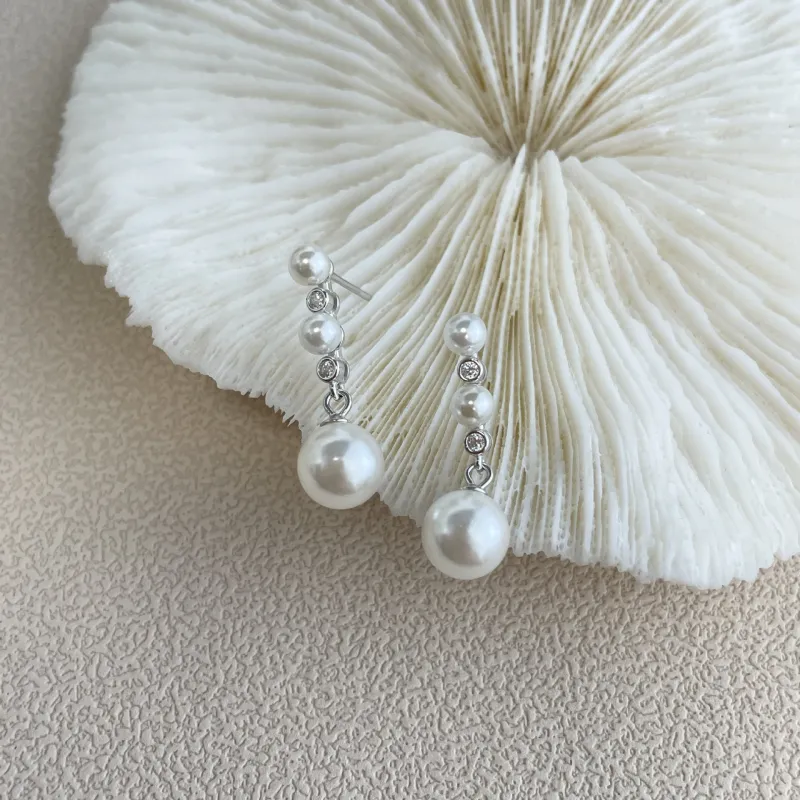2323 S925 Silver Earrings Women's-4