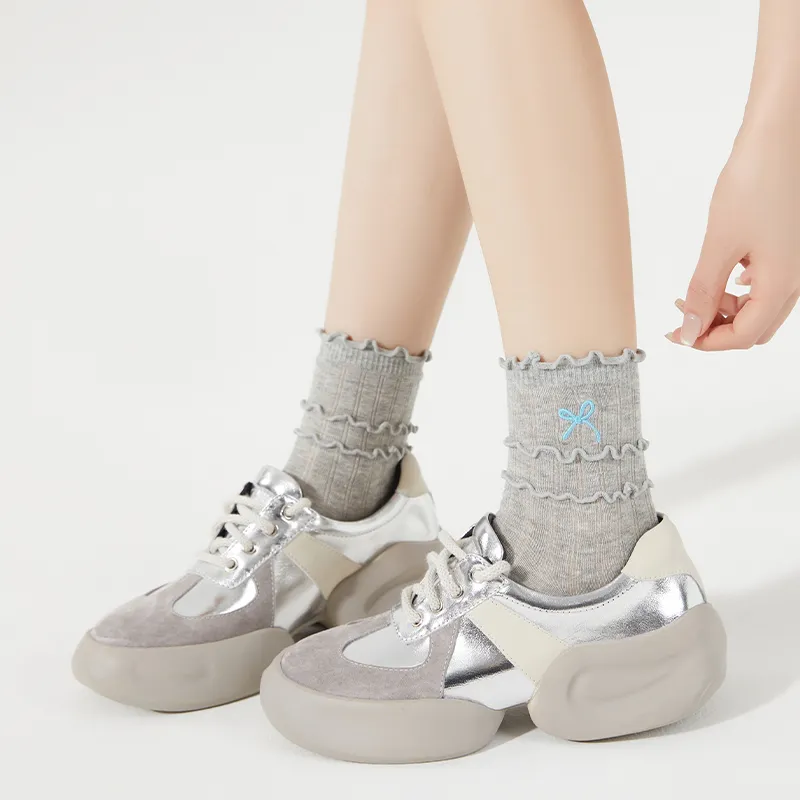 2323 Mid Calf Socks Women's 3 Pack-2
