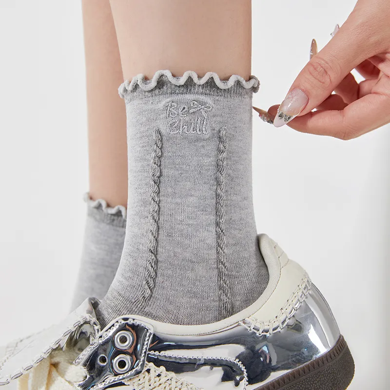 2323 Mid Calf Socks Women's 3 Pack-5