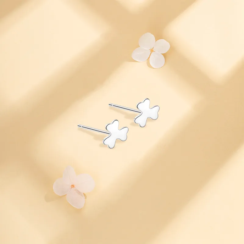 BLANK IN BLANK Sterling Silver Stud Earrings Women's Birthday-4