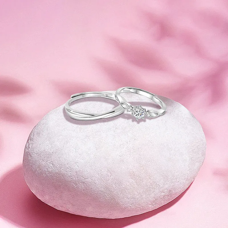 BLANK IN BLANK Sterling Silver Rings Unisex Date Snake Year Ornament Box-3