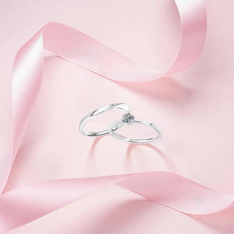 BLANK IN BLANK Sterling Silver Rings Unisex Birthday Confession To Girlfriend-4