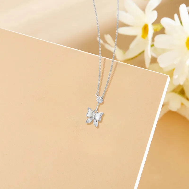 BLANK IN BLANK Zircon Necklaces Women's-4