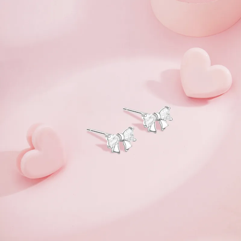 BLANK IN BLANK Sterling Silver Stud Earrings Women's Anniversary Birthday-3