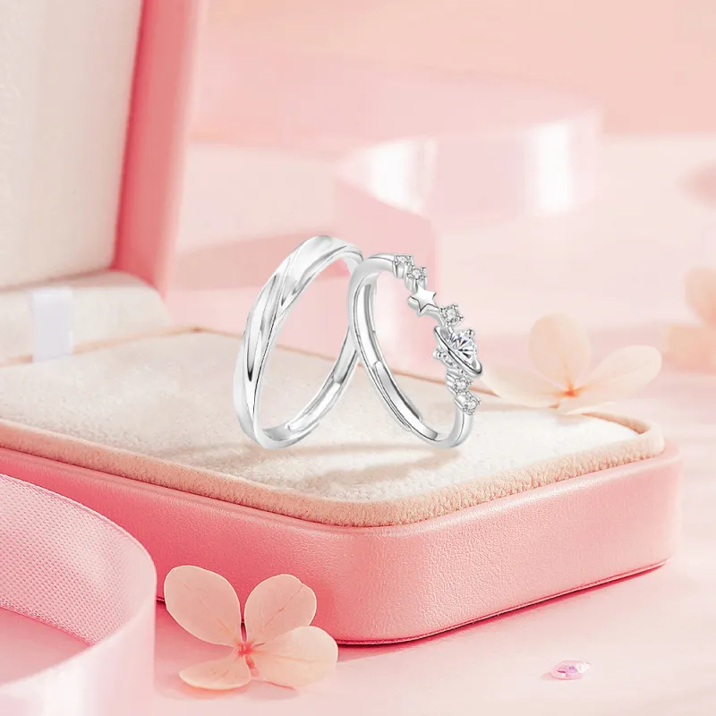 BLANK IN BLANK 999 Fine Silver Rings Unisex-2