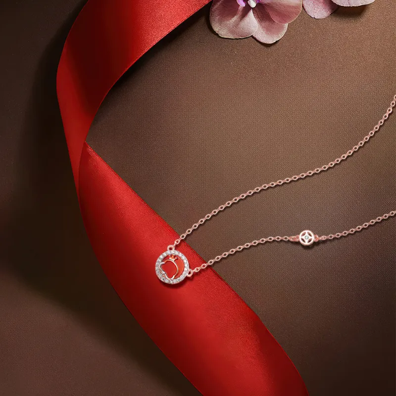 BLANK IN BLANK Sterling Silver Necklaces Women's Anniversary Birthday Box-1