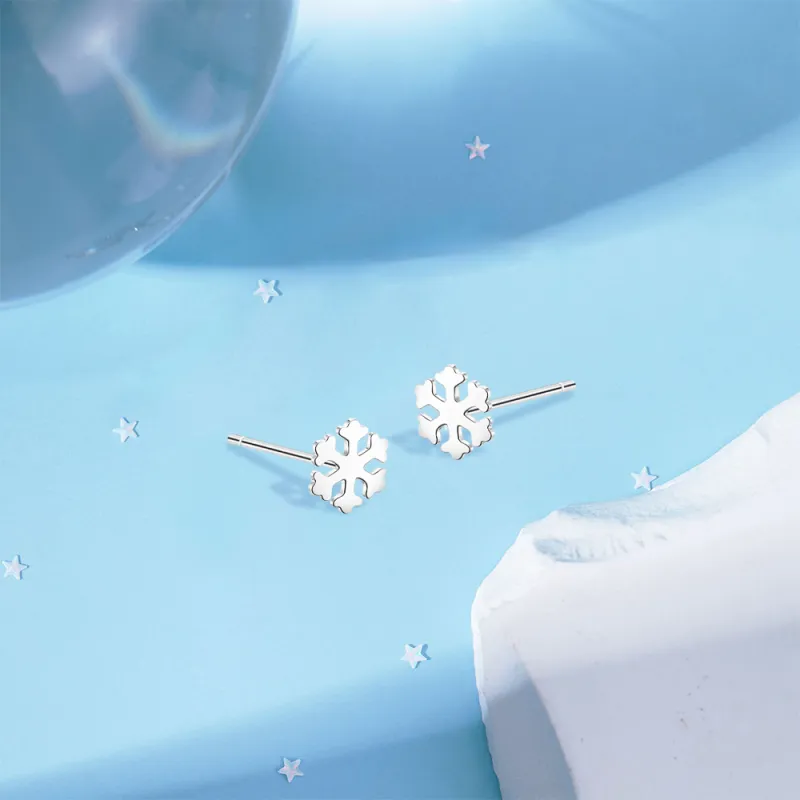 BLANK IN BLANK Sterling Silver Stud Earrings Women's Birthday Present Box-3