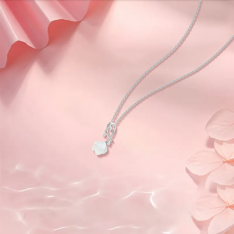 BLANK IN BLANK Zircon Necklaces Women's-4