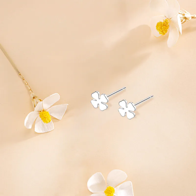 BLANK IN BLANK Sterling Silver Stud Earrings Women's Bestie Girlfriend Girl-3