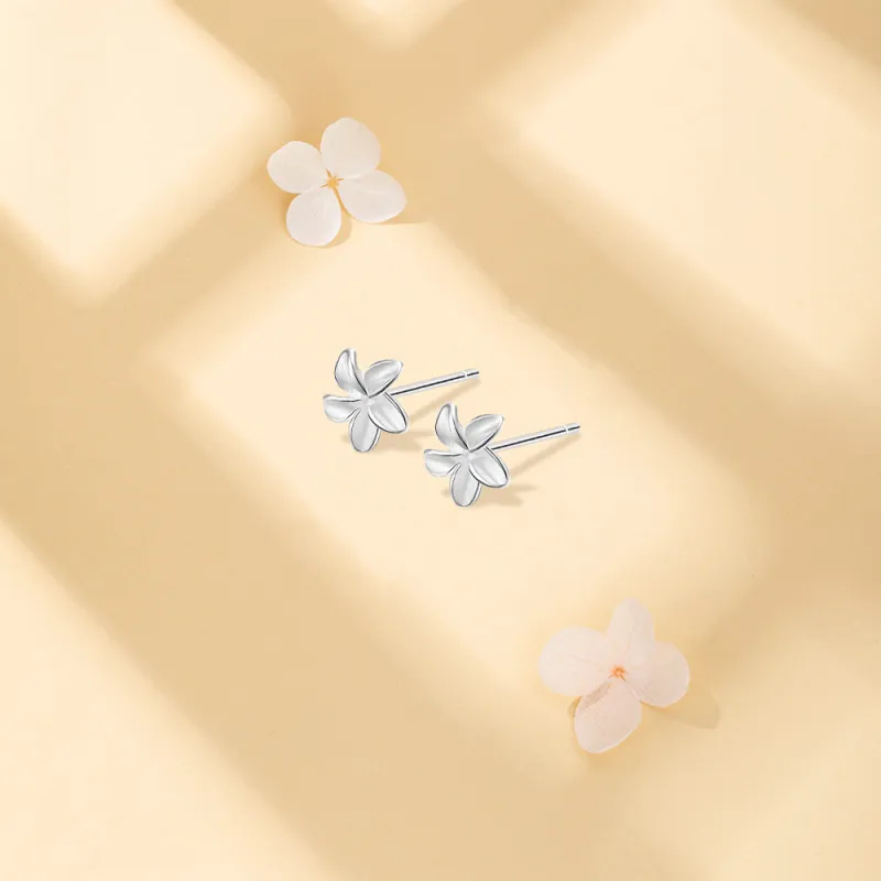 BLANK IN BLANK Sterling Silver Stud Earrings Women's Couple Bestie Girl Birthday Gift-5