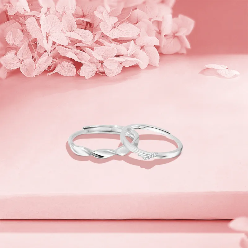 BLANK IN BLANK 999 Fine Silver Rings Unisex-4