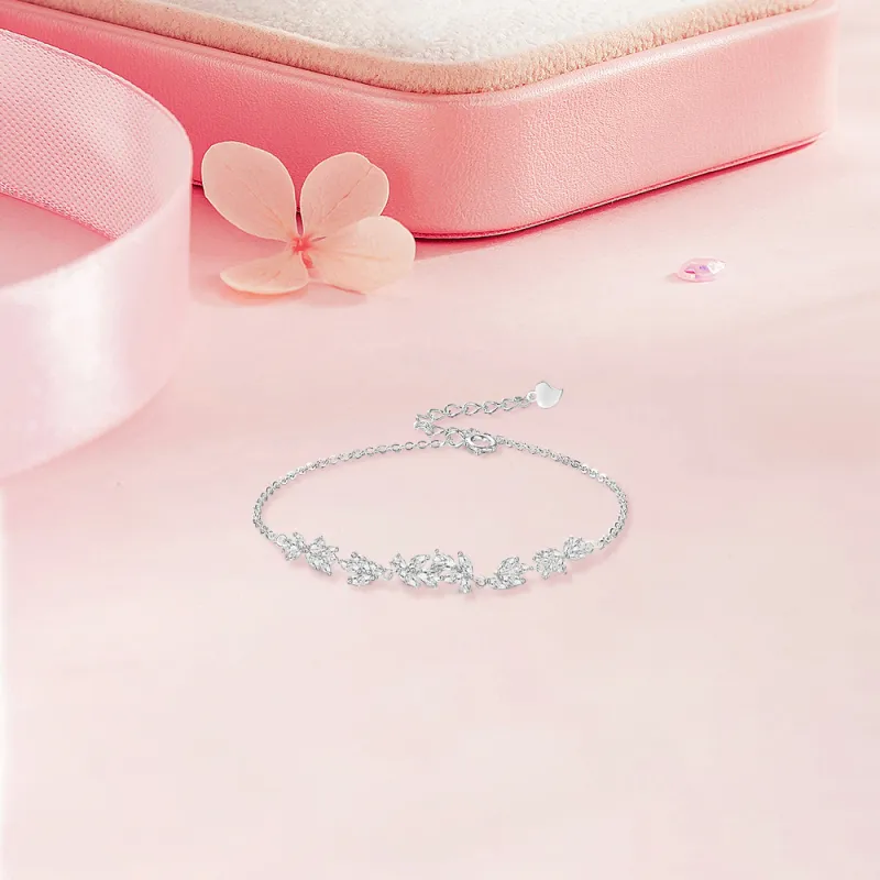 BLANK IN BLANK Sterling Silver Bracelets Women's Bestie Couple Birthday Women's-2