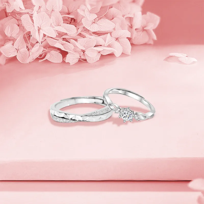 BLANK IN BLANK Sterling Silver Rings Unisex Date Snake Year Ornament Box-3