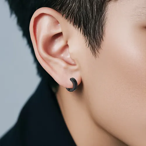 BLANK IN BLANK Stainless Steel Clip On Earrings Unisex