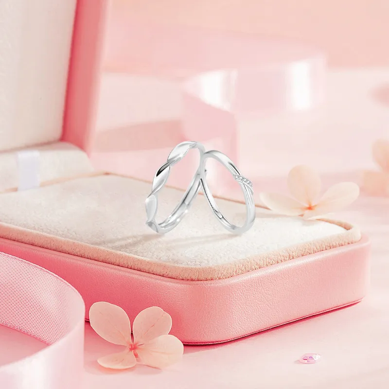 BLANK IN BLANK 999 Fine Silver Rings Unisex-2