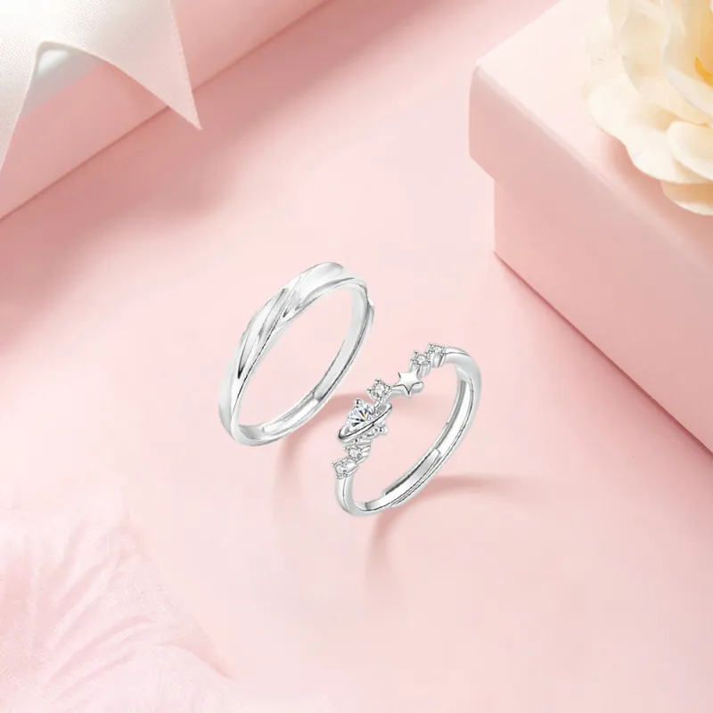 BLANK IN BLANK 999 Fine Silver Rings Unisex-3