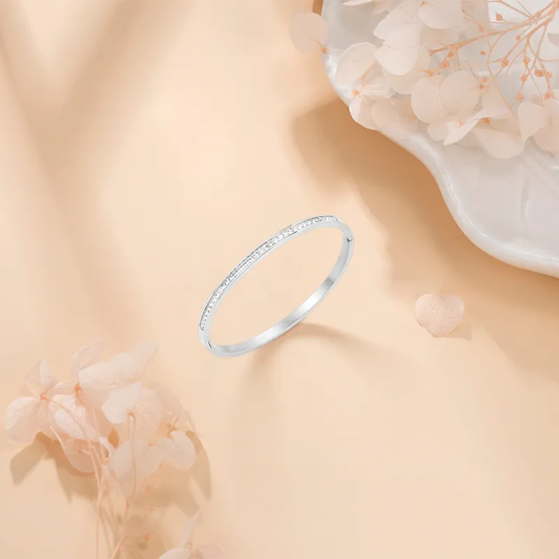 BLANK IN BLANK Zircon Bangles Women's-2