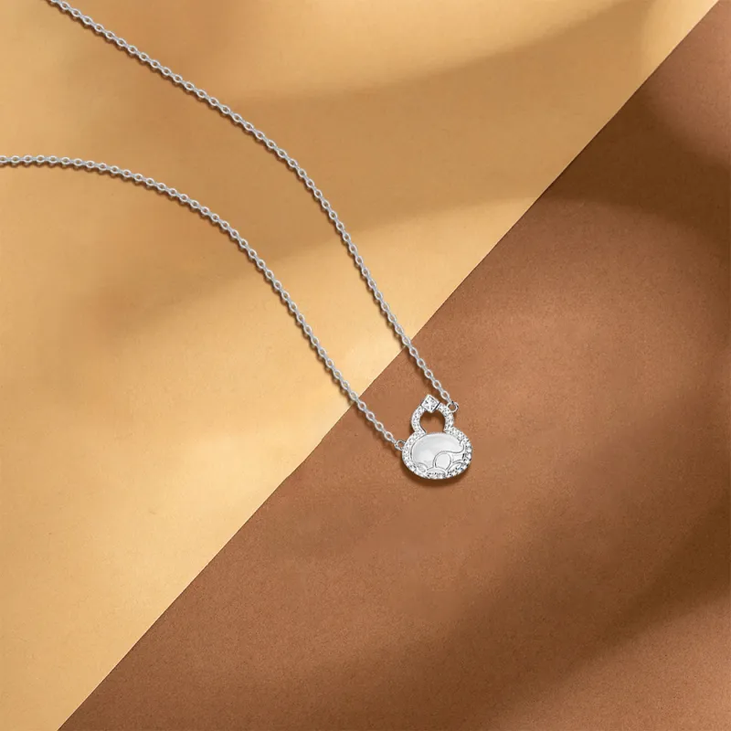 BLANK IN BLANK Zircon Necklaces Women's Bestie Girlfriend Couple Birthday Girl-3