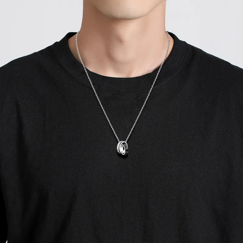 BLANK IN BLANK Zircon Necklaces Men's-1