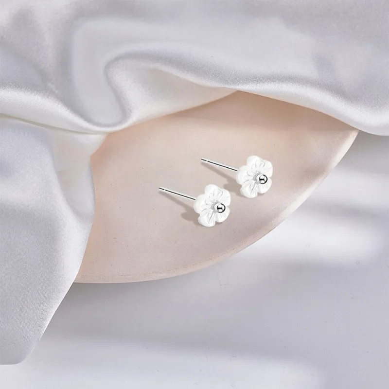 BLANK IN BLANK Sterling Silver Stud Earrings Women's Birthday Box-3