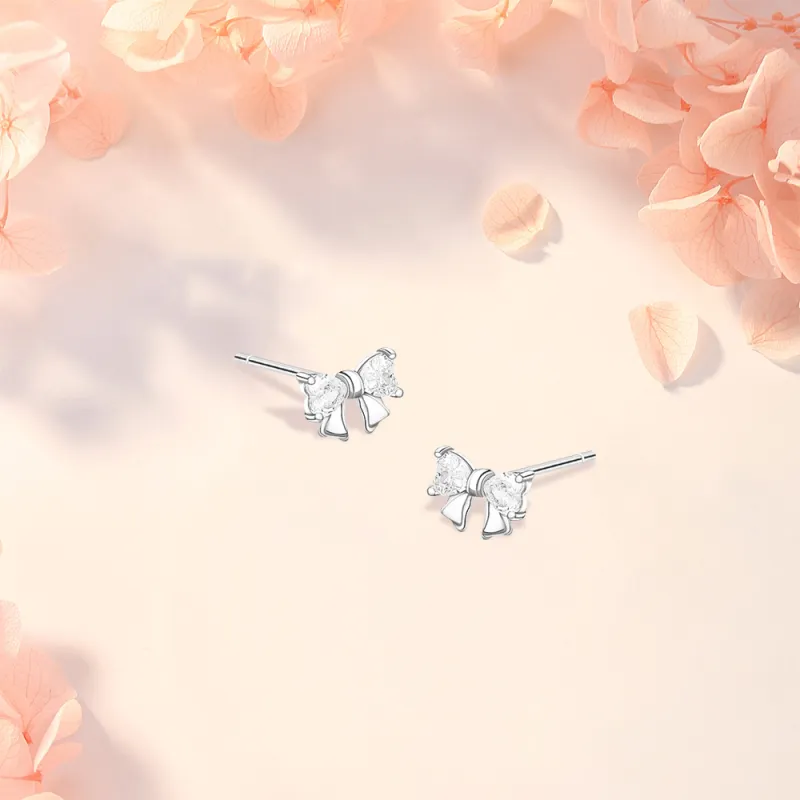 BLANK IN BLANK Sterling Silver Stud Earrings Women's Birthday Gift-2