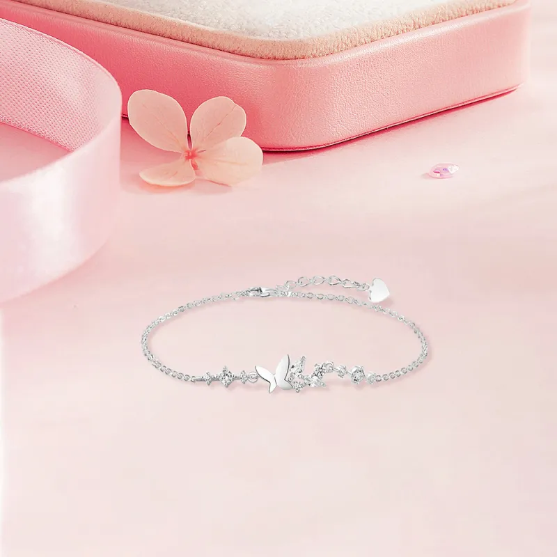 BLANK IN BLANK Zircon Necklaces Women's Bestie Girlfriend Couple Birthday Gift Girl-8