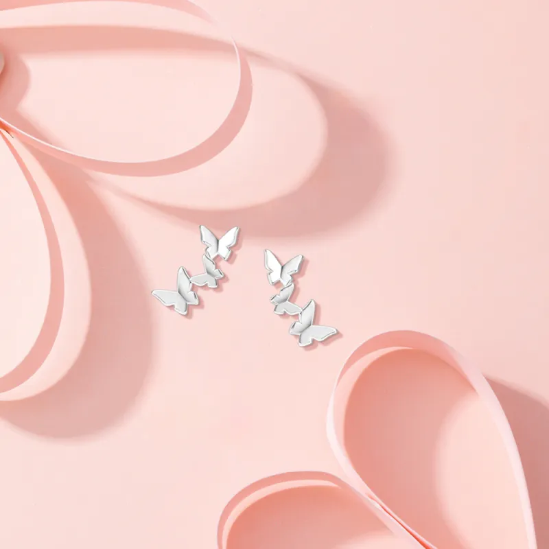BLANK IN BLANK Sterling Silver Stud Earrings Women's-2