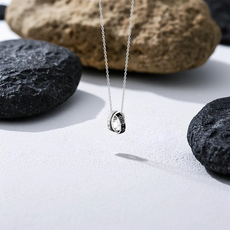 BLANK IN BLANK Zircon Necklaces Men's-2