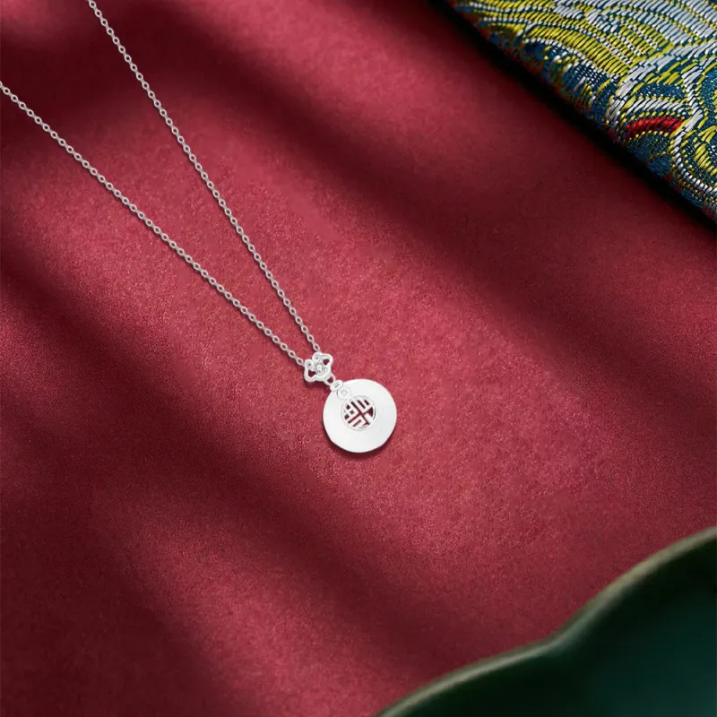 BLANK IN BLANK Zircon Necklaces Women's Bestie Girlfriend Couple Birthday Gift Girl-2