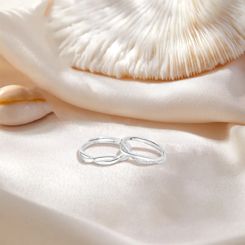 BLANK IN BLANK Rings Unisex-4