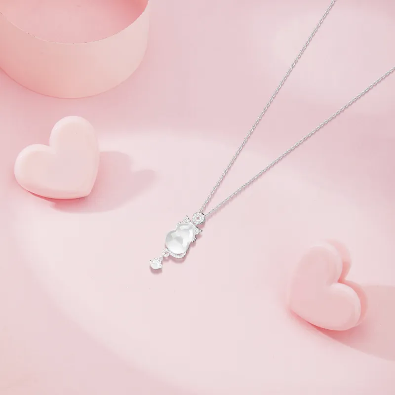 BLANK IN BLANK Zircon Necklaces Women's Bestie Girlfriend Couple Birthday Gift Girl-4