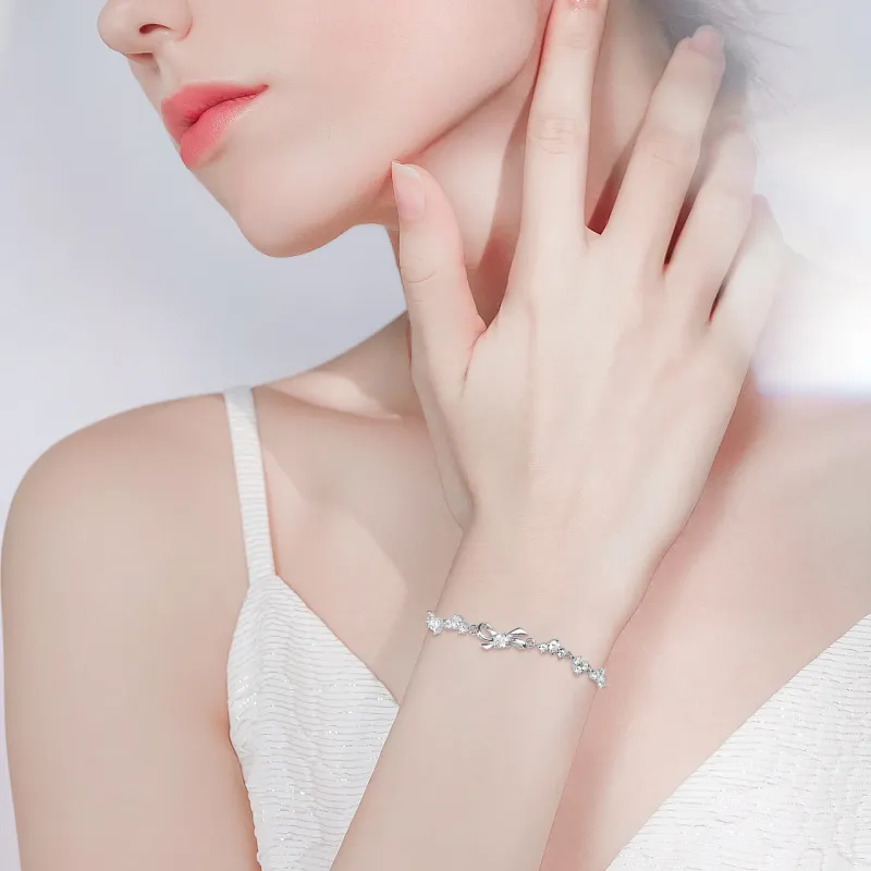 BLANK IN BLANK Sterling Silver Necklaces Women's Birthday Bestie Couple Gift For Girl-6