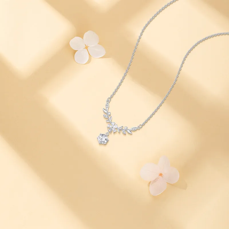 BLANK IN BLANK Sterling Silver Necklaces Women's Bestie Girlfriend Couple Box-19