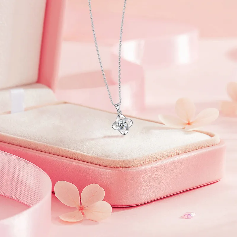 BLANK IN BLANK Sterling Silver Necklaces Women's Mom Bestie Girlfriend Birthday Box-3