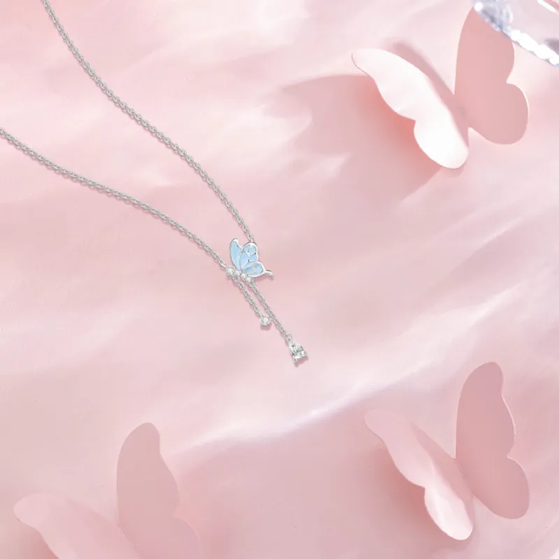 BLANK IN BLANK Zircon Necklaces Women's-5