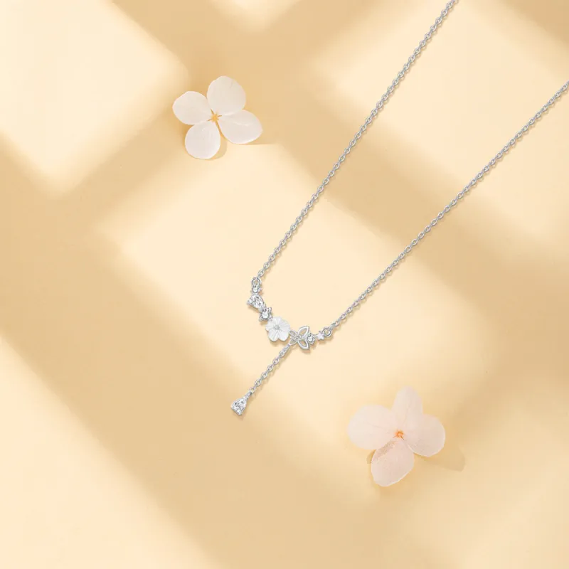 BLANK IN BLANK Zircon Necklaces Women's Bestie Girlfriend Couple Birthday Gift Girl-2