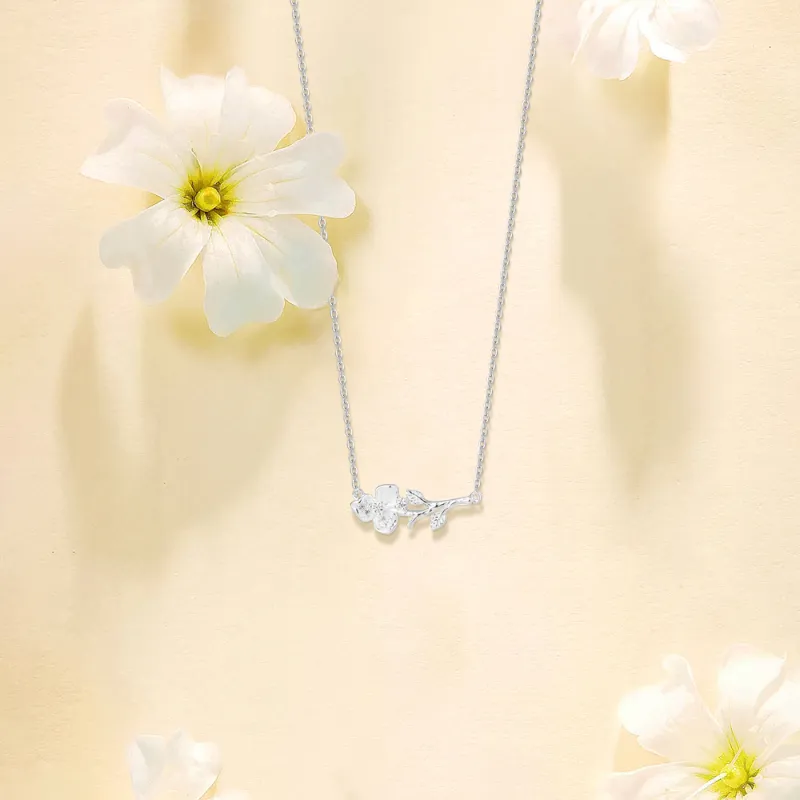 BLANK IN BLANK Sterling Silver Necklaces Women's Birthday Bestie Couple Gift For Girl-4