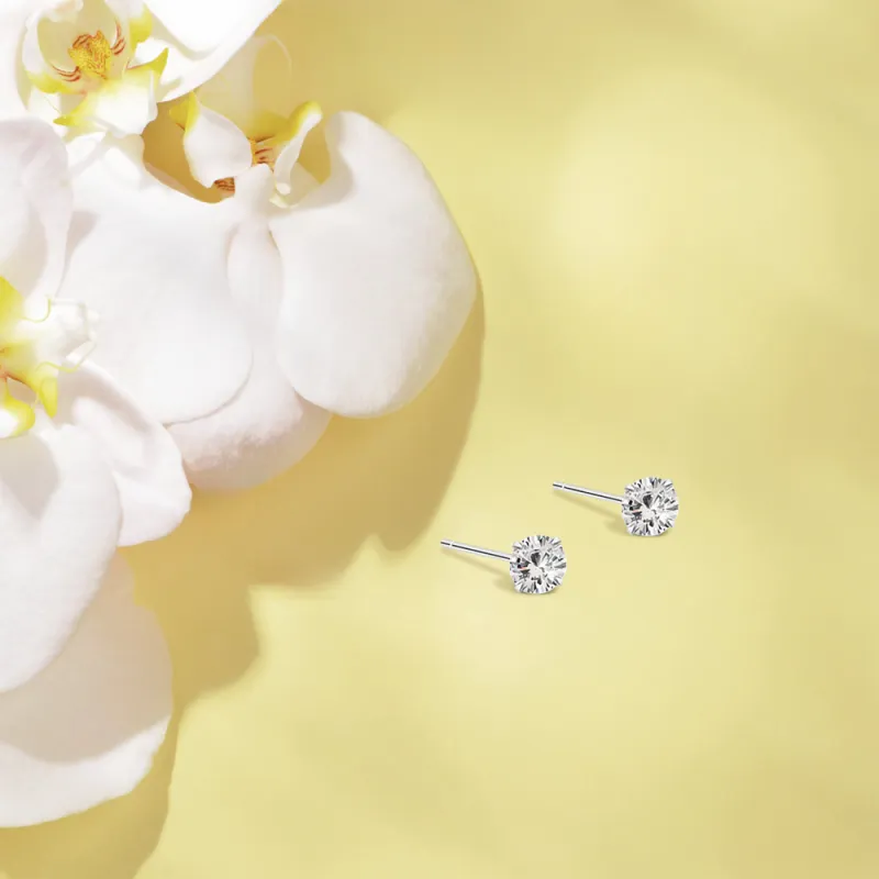 BLANK IN BLANK Sterling Silver Stud Earrings Women's Anniversary Bestie Girlfriend Birthday Women's-10