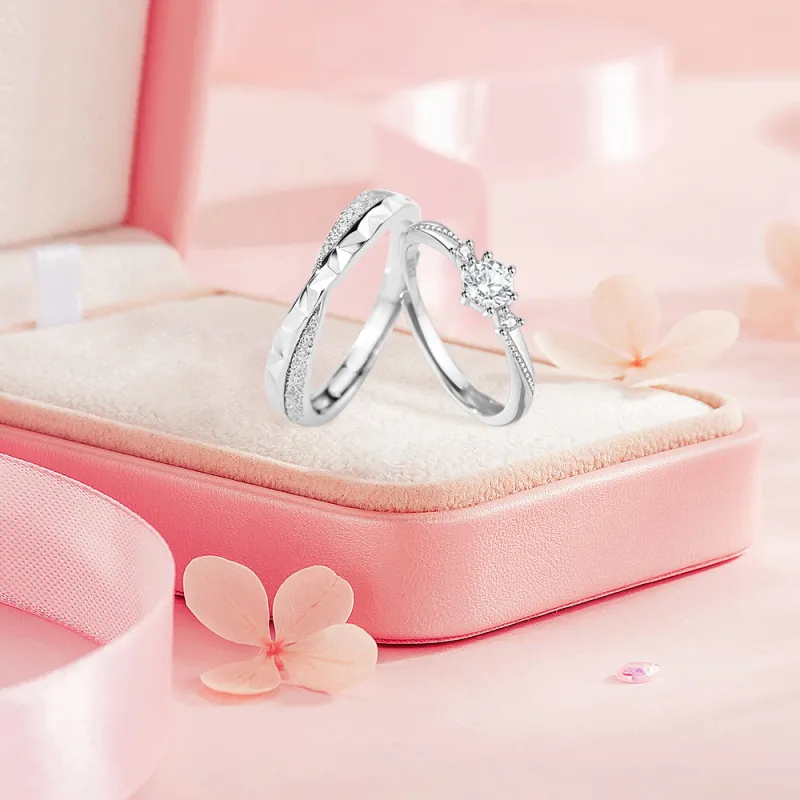 BLANK IN BLANK Sterling Silver Rings Unisex Date Snake Year Ornament Box-3