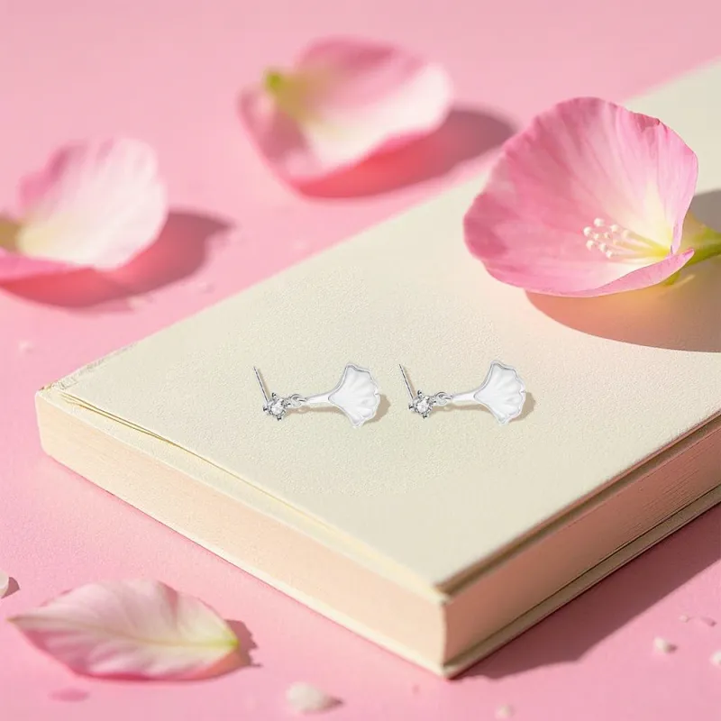 BLANK IN BLANK Zircon Earrings Women's-2
