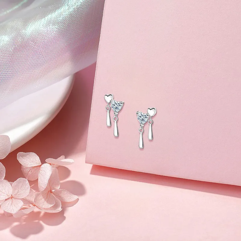 BLANK IN BLANK 999 Fine Silver Stud Earrings Women's-3