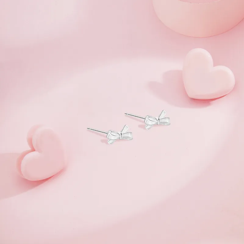 BLANK IN BLANK Sterling Silver Stud Earrings Women's Anniversary Birthday Present Box-3